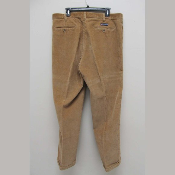 CHAPS Ralph Lauren Tan Corduroy Pants Size W38 L30 - Picture 4 of 6
